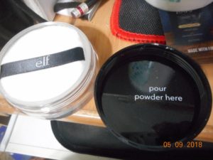 setting powder open