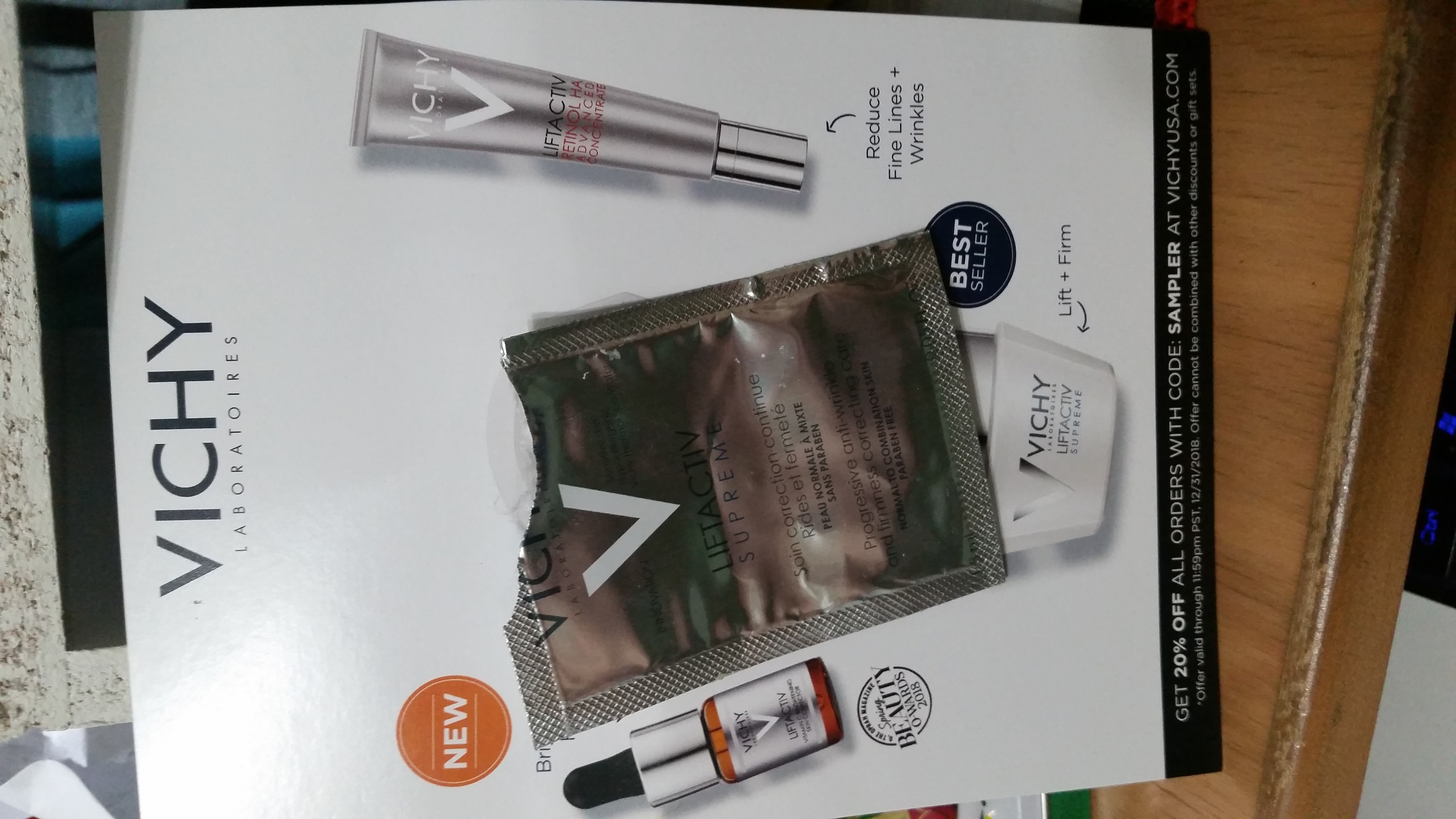 Vichy sample pack