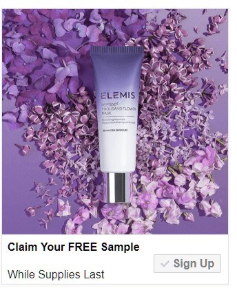 Elemis ad