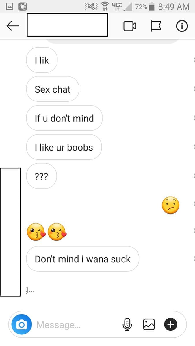 Instagram chat