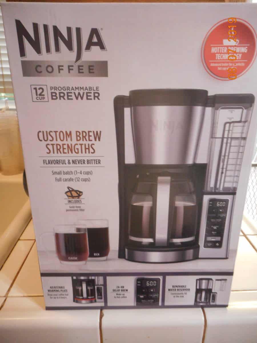 Ninja coffee brewer