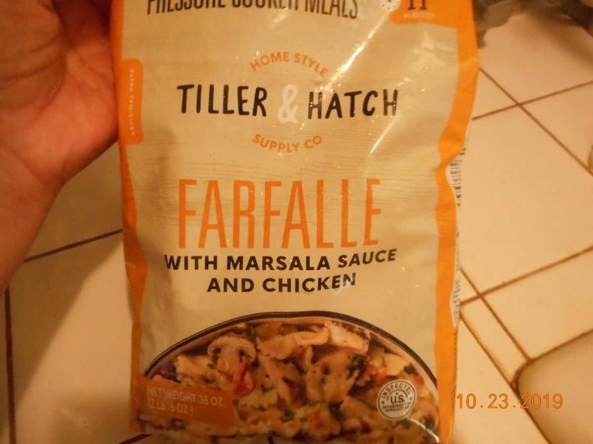 Tiller & Hatch Farfalle chicken dinner pack