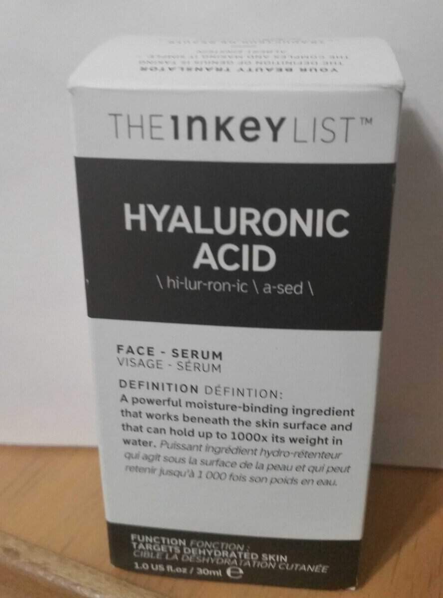 The INKEY List Hyaluronic Acid box