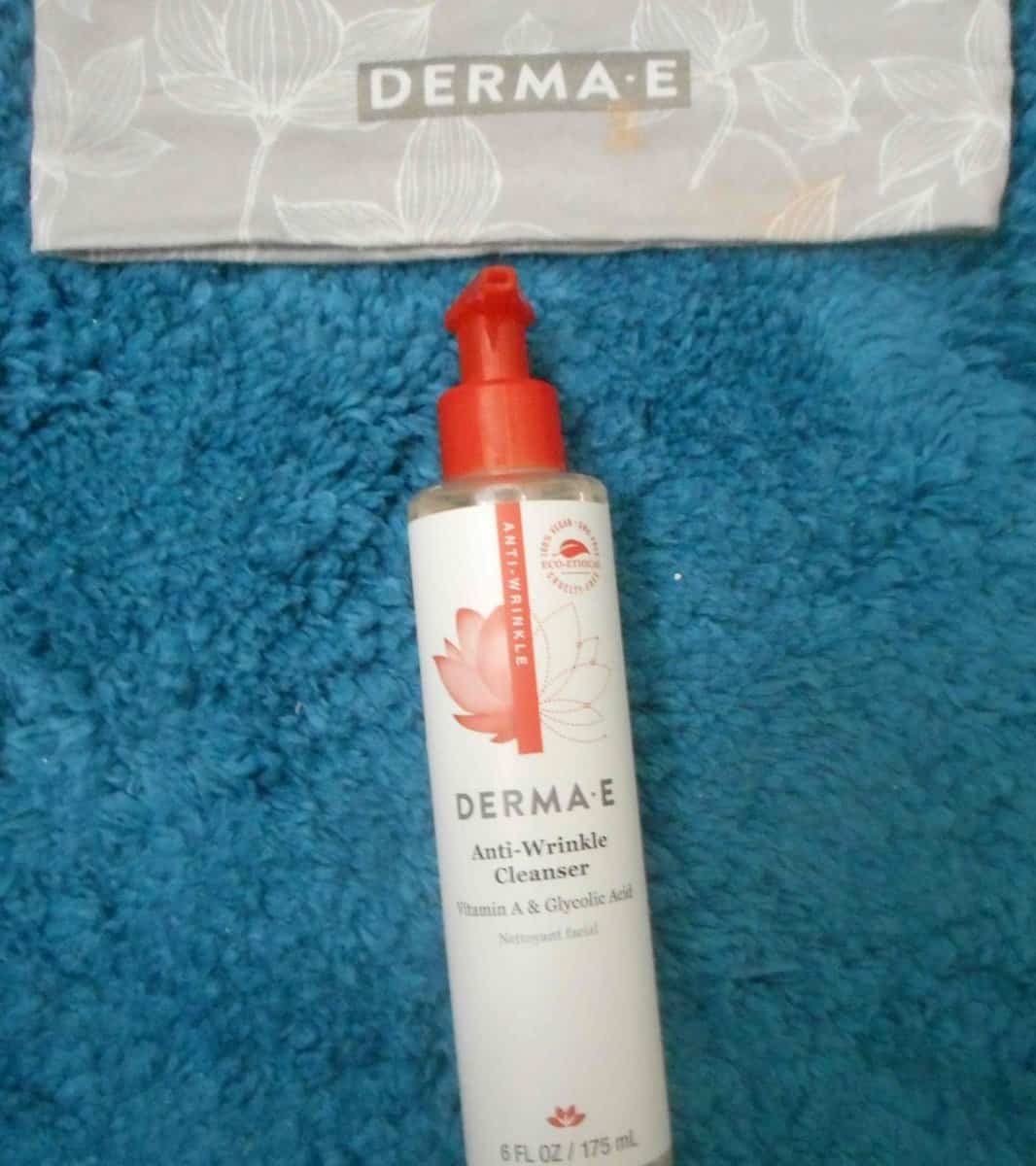 Derma-e anti wrinkle cleanser with derma-e headband