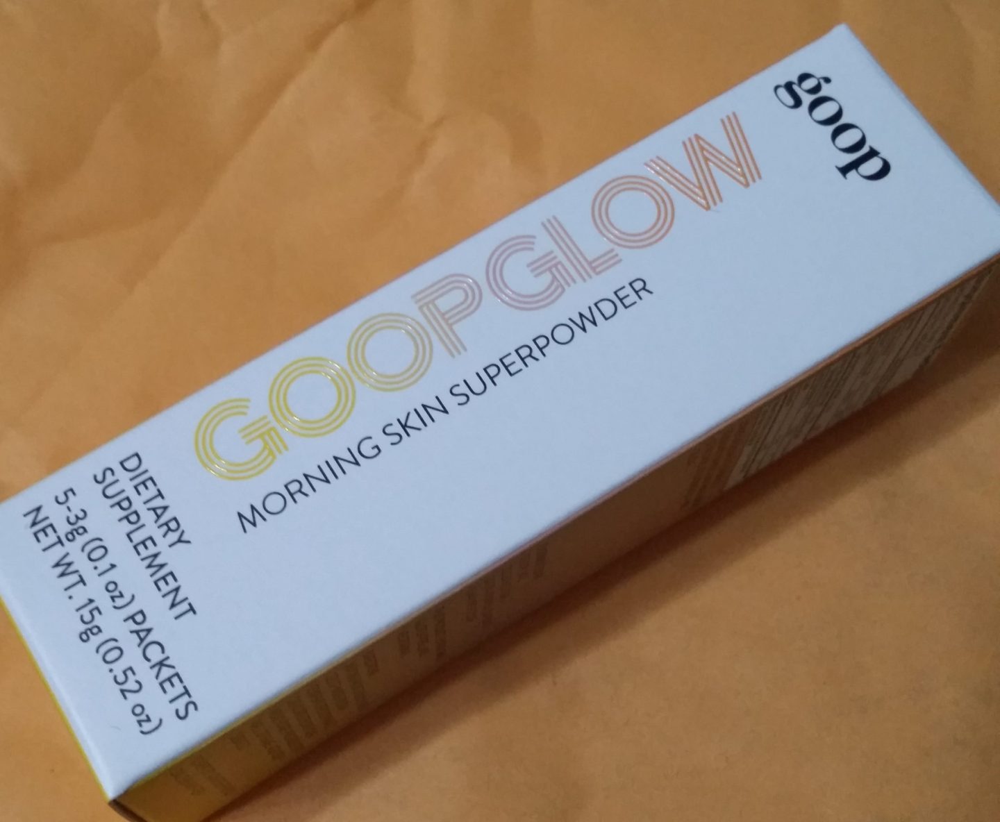 Goop Glow Morning Skin Super powder product box