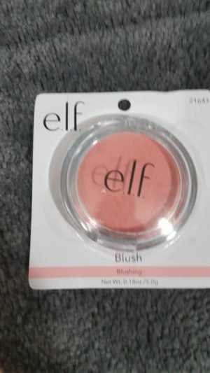 elf blush in shade blushing