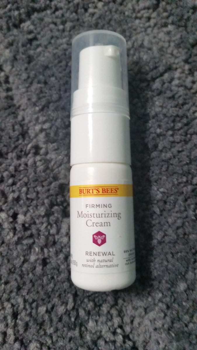 Burt's Bees Renewal Firming Moisturizing Cream. sample