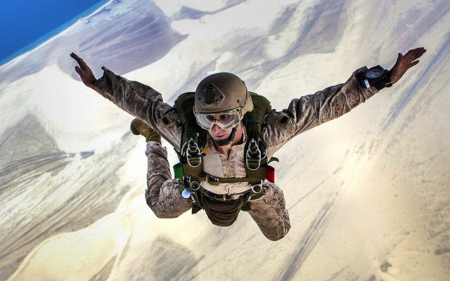 skydiving photo