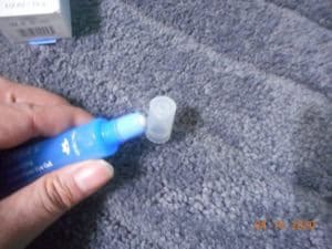 Ultra Hydrating Alkaline Water Eye Gel tube showing roller