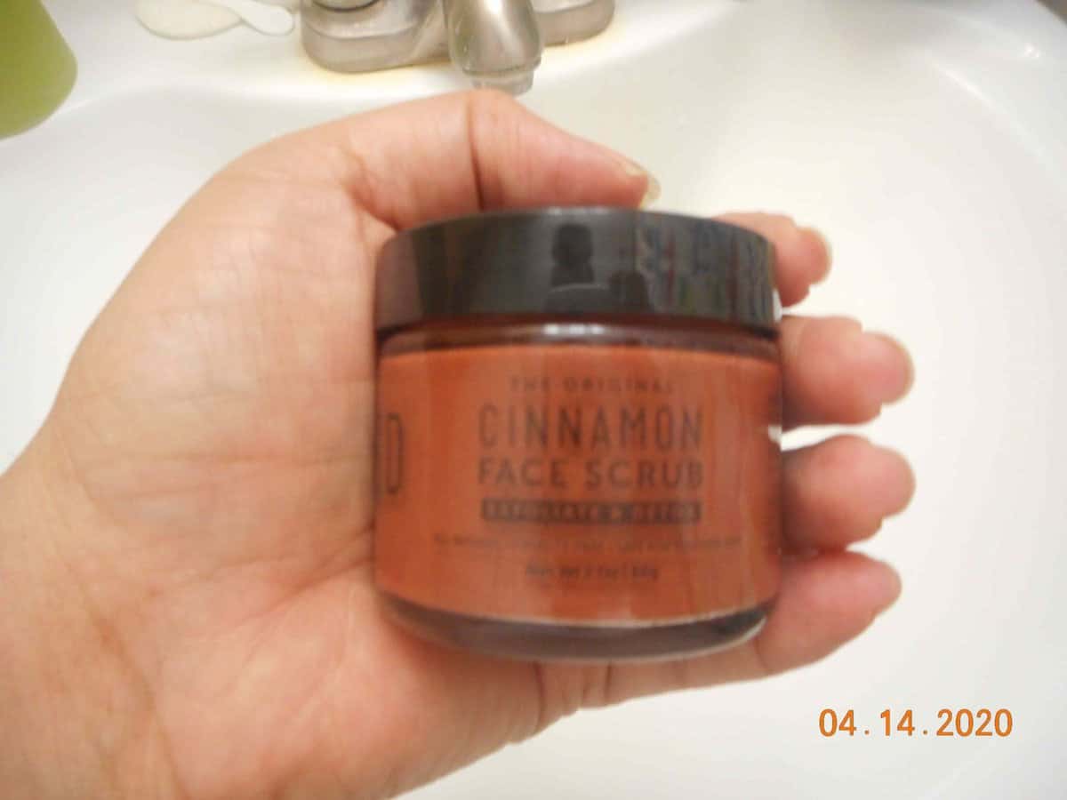 The Original Cinnamon Face Scrub Jar