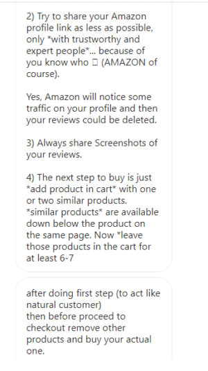 Amazon seller instructions on how to shop slide 3