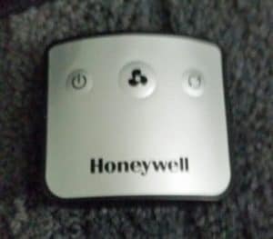 Honeywell Quiet Set 8-Speed Oscillating Tower Fan remote