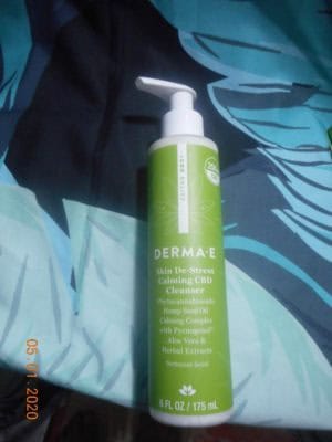 Derma-E# Skin De-stress calming CBD Cleanser