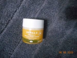 Derma-E Vitamin C Intense Night Cream jar