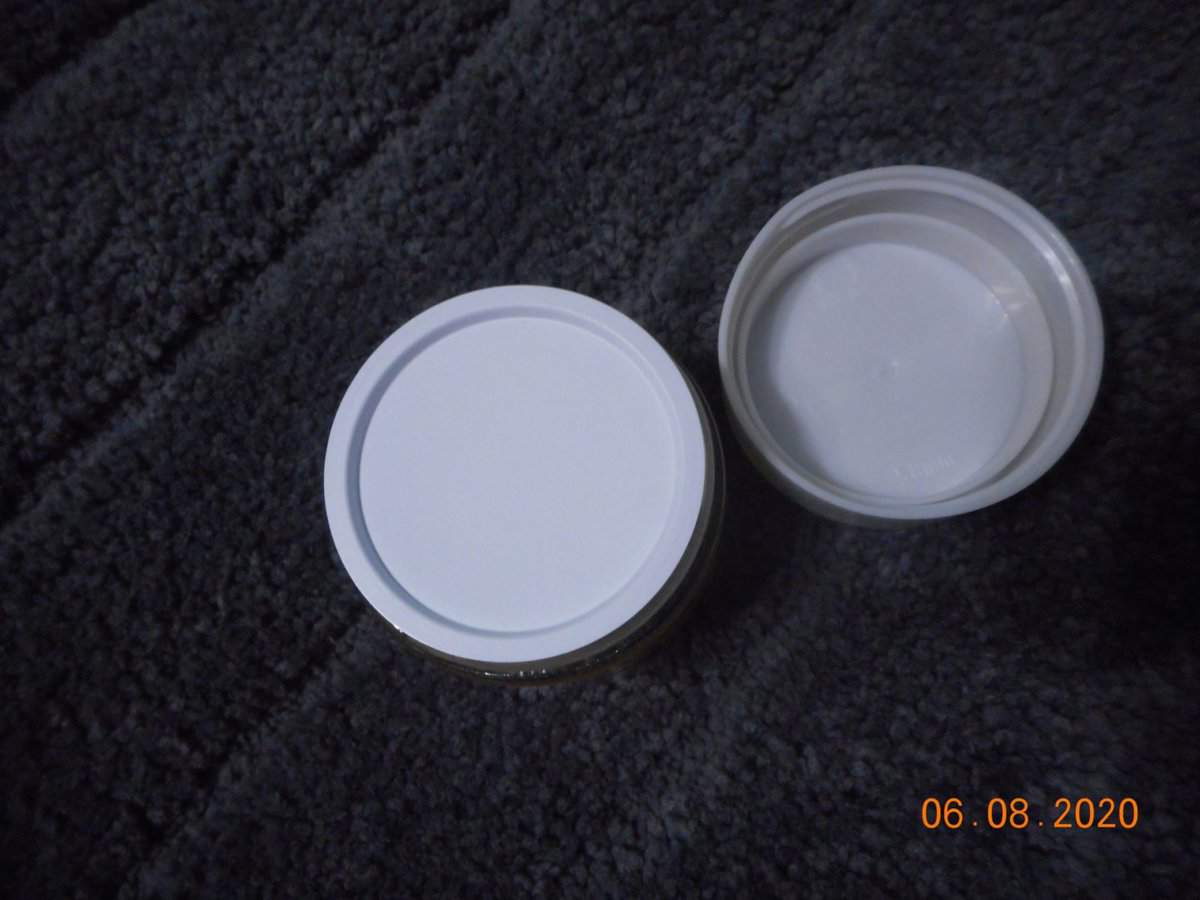 Derma-E Vitamin C Intense Night Cream jar lid removed