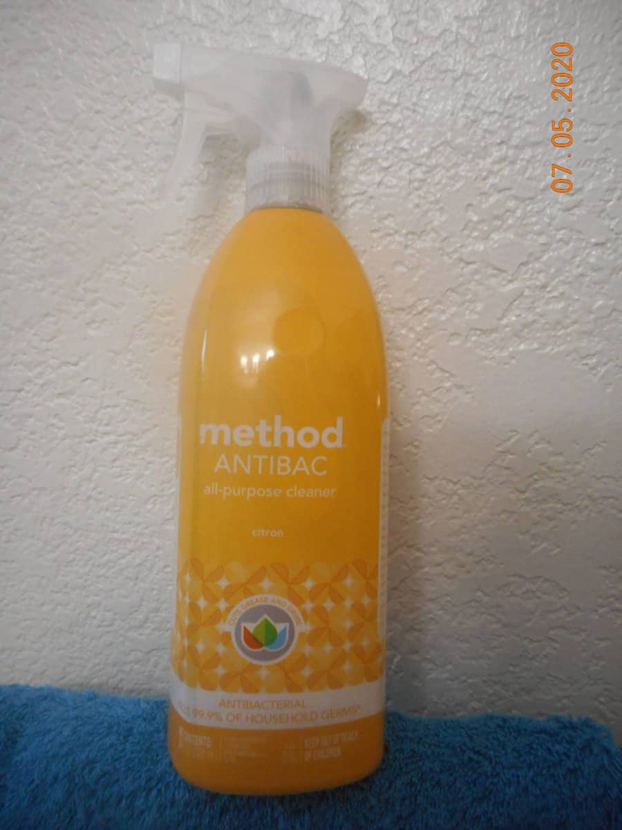 method antibac all purpose cleaner citron scent.