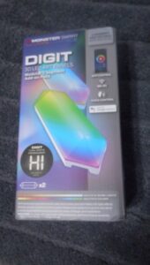 Monster 3D Digit light add on pack box