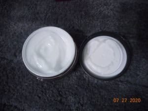 OlayREGENERIST ULTRA RICH MOISTURIZER FRAGRANCE FREE. jar with the lid removed. moisturizer shown.