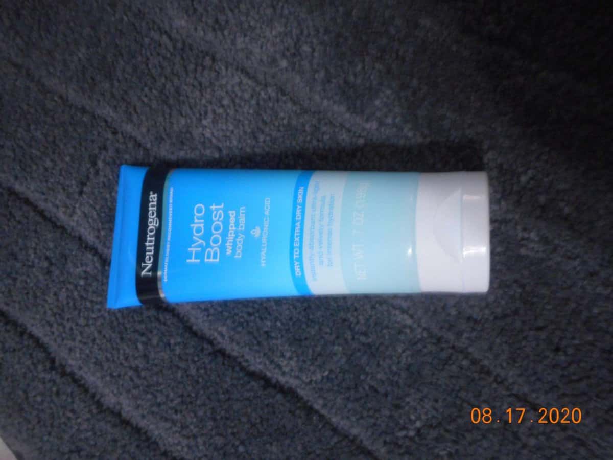 Neutrogena® Hydro Boost Whipped Body Balm tube.