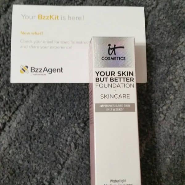 your skin but better with bzzagent card