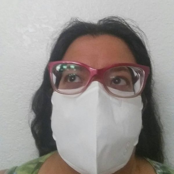 me wearing SOOMLAB mask.
