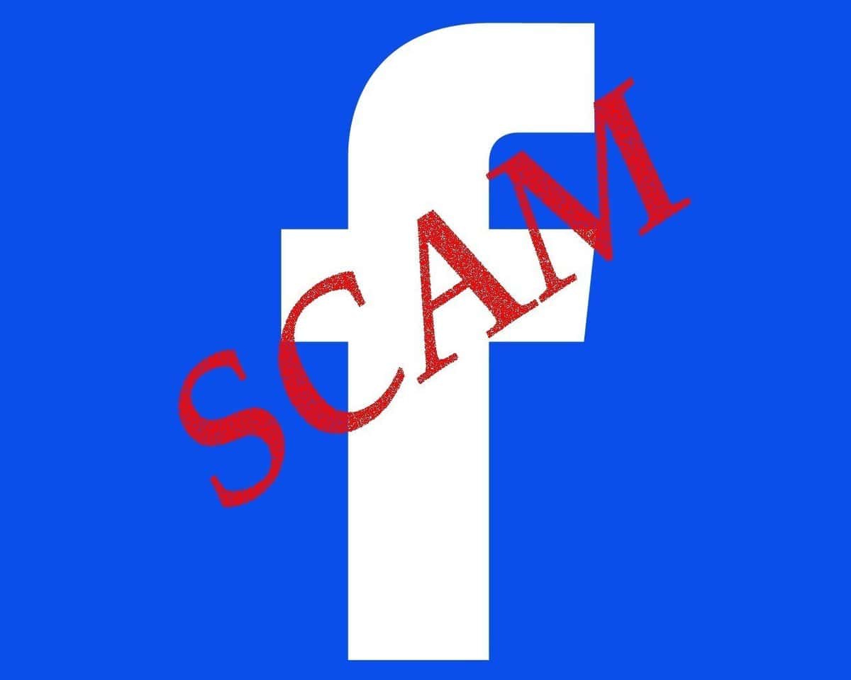 Facebook scam header. header created using photoshop cs4.