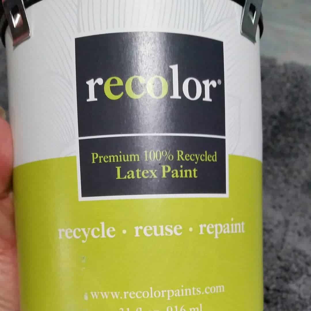 recolor paint can quart size.