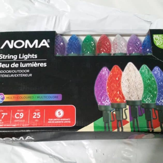 Noma christmas lights in box