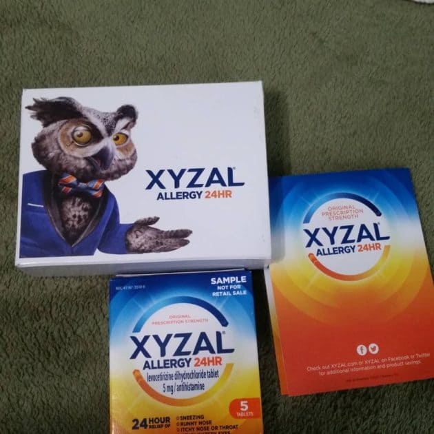 XYZAL FREE SAMPLE