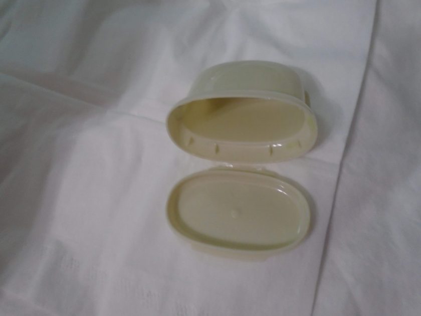 Dove refillable deodorant refill case. plastic case.