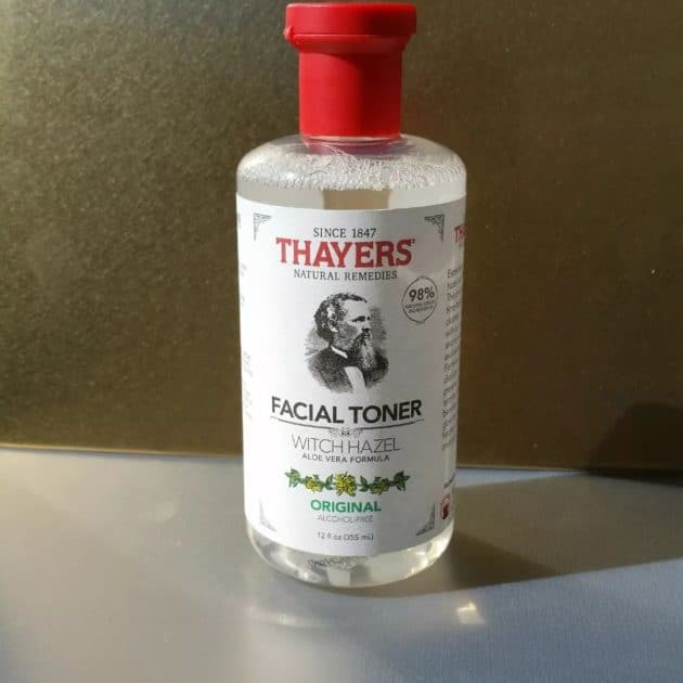 Thayer's original toner bottle.