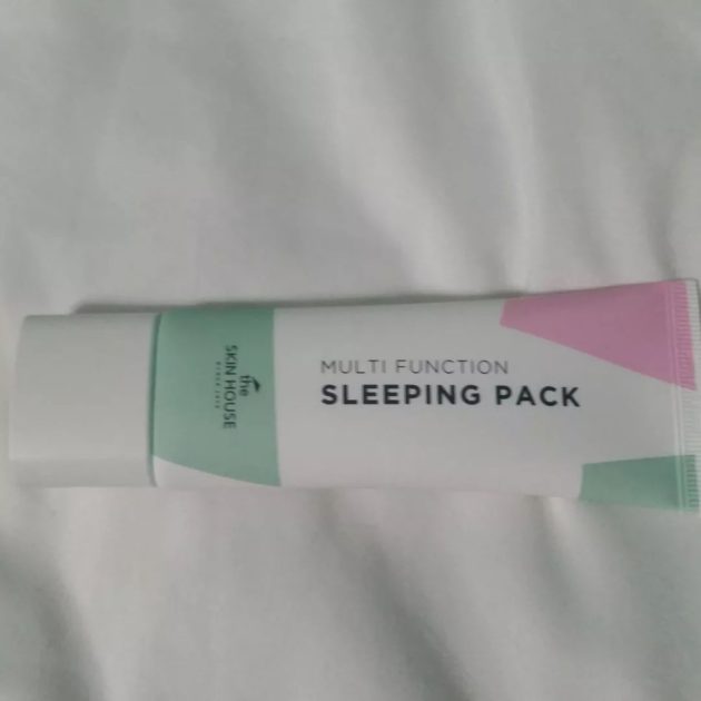 multifunction sleeping pack cream tube.