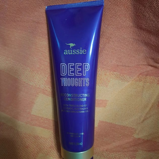 Aussie Deep thoughts reconstructing conditioner tube.