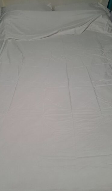 sealy sheets on my bed.