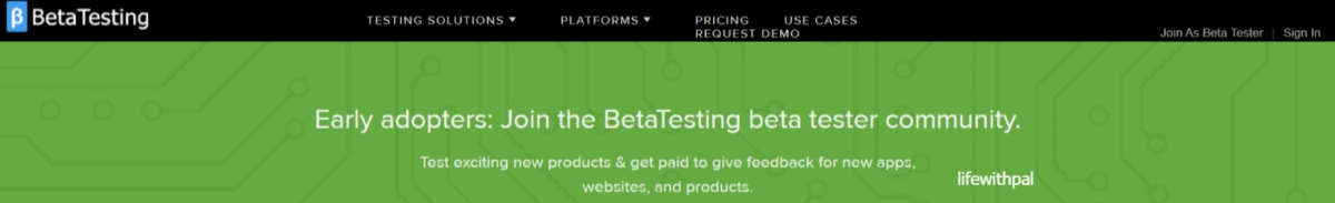 Beta testing dot com header image cropped. source betatestingdocom.