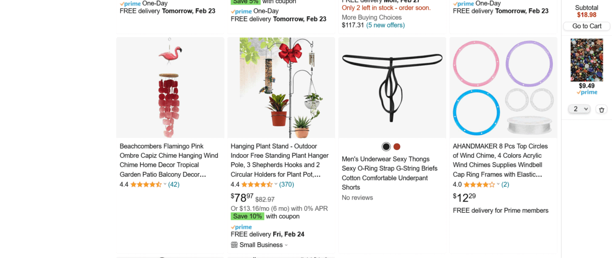 an unexpected find while searching amazon for a windchime product. I was searching for a windchime O-ring but found something else.