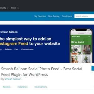 smash balloon ig feed plugin screenshot on WordPress.org