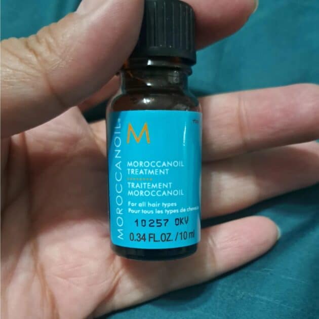 Moroccanoil sample bottle