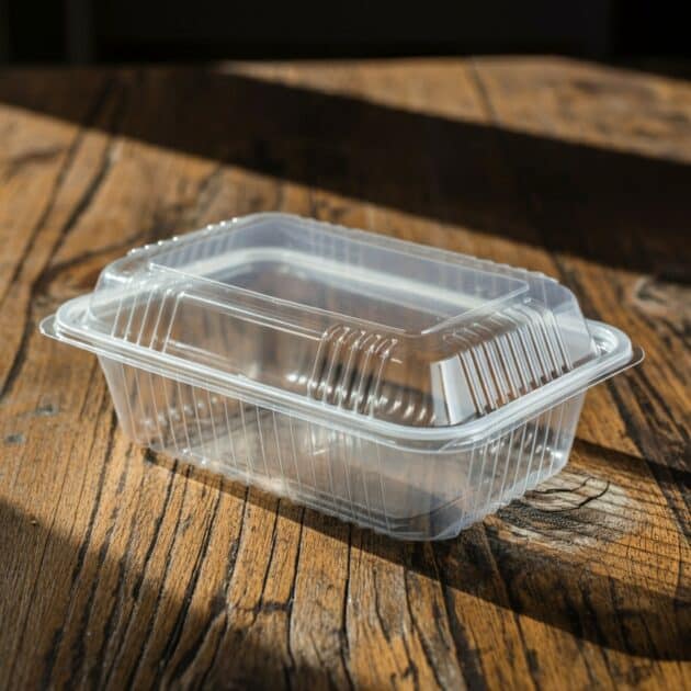 plastic container, takeaway contianer. AI image