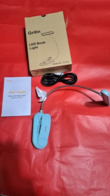 Gritin Rechargeable Book Light