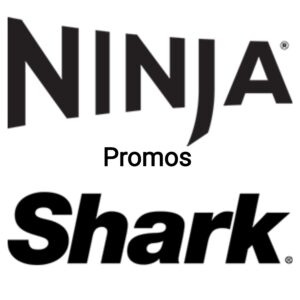 Ninja and shark promos banner.