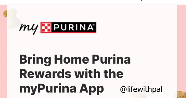 My purina app screenshot from Purina dot com.