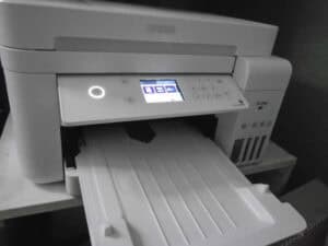 Epson Eco Tank 3760 printer.